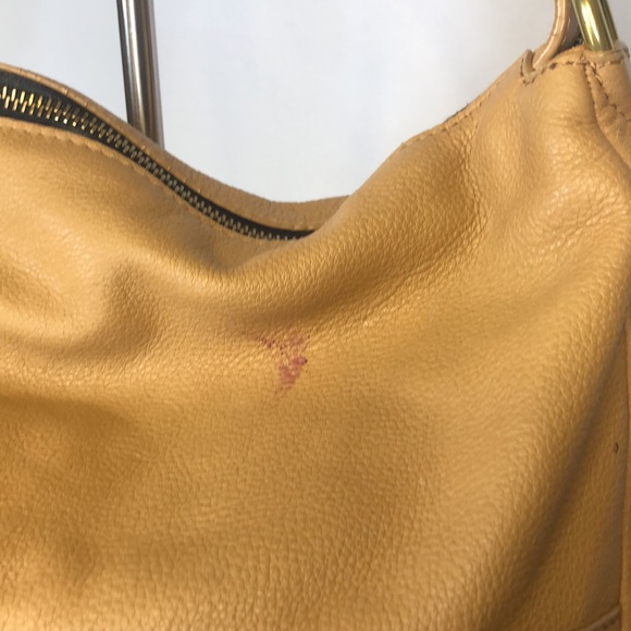 orYANY Adele brown  color block pebbled large leather shoulder handbag. - Picture 3 of 15